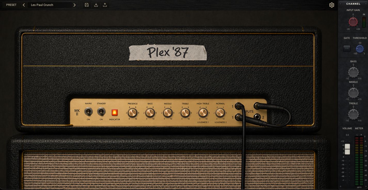 Plex '87 interface
